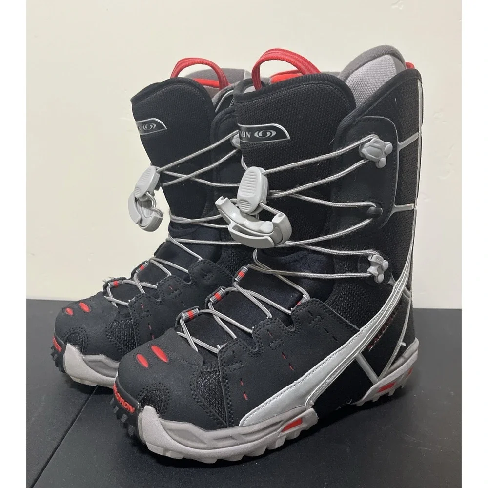 Salomon Malamute Boots Men Size‎ 6.5 -Custom Fit Pro Speed Laces